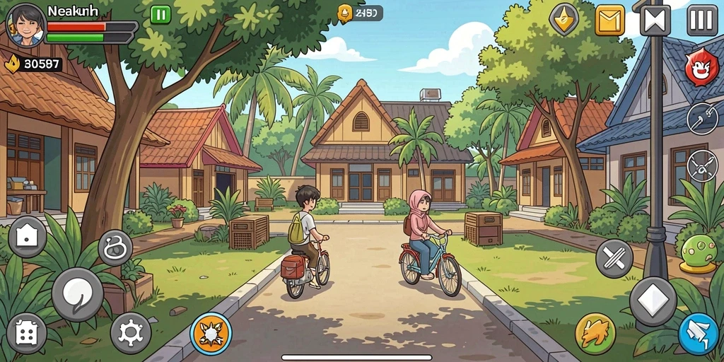 Tampilan antarmuka yang ramah pengguna.