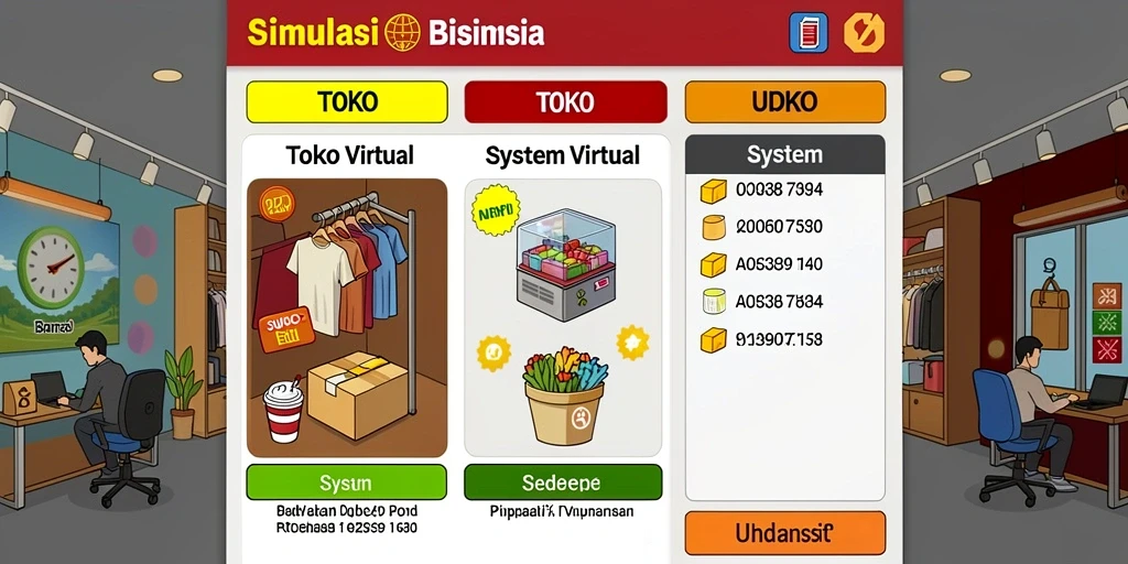 Tampilan antarmuka yang intuitif dan menarik.
