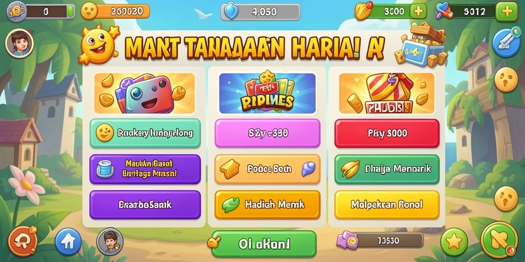 Tampilan antarmuka yang bersih dan intuitif.