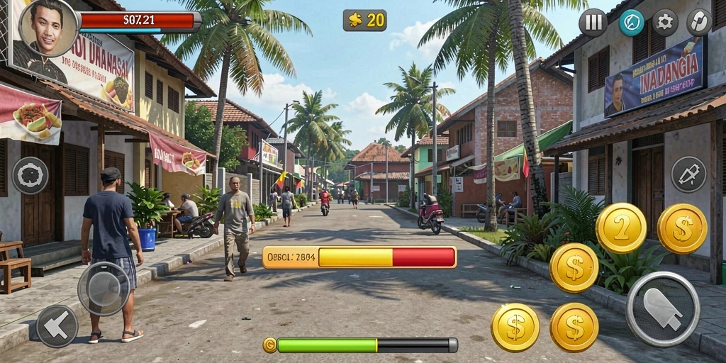 Tampilan antarmuka yang modern dan mudah digunakan.