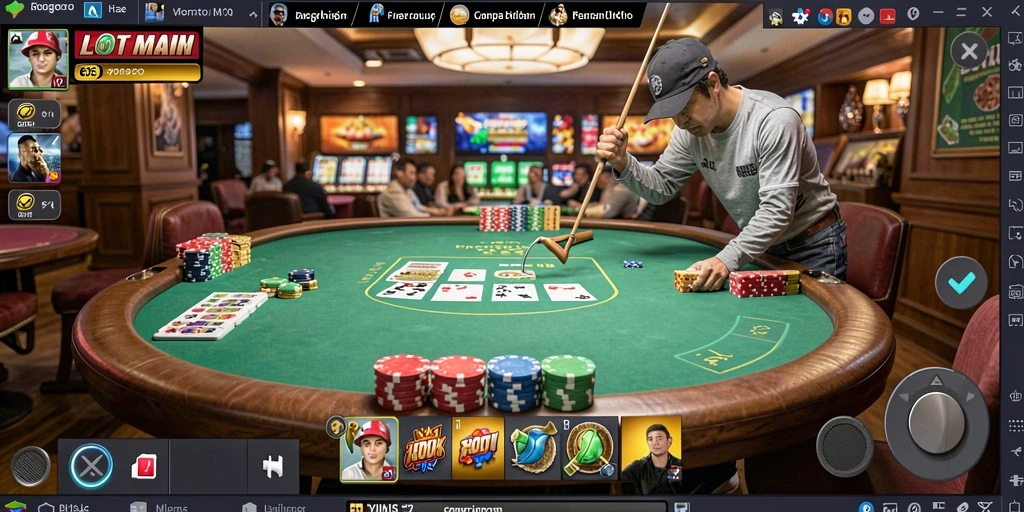 Screenshot menampilkan mode permainan yang mendebarkan.