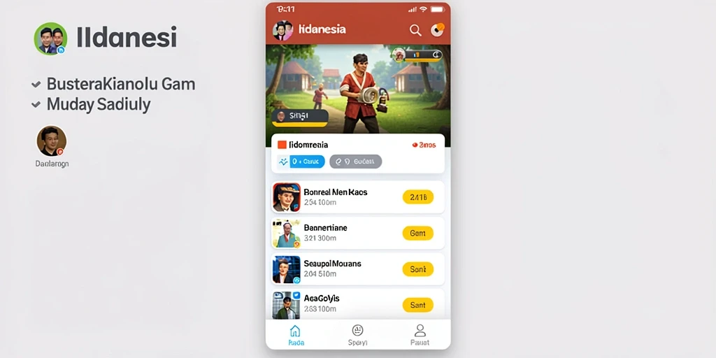Screenshot menampilkan antarmuka permainan yang menarik.
