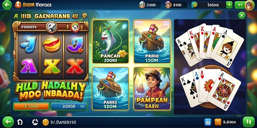 Tampilan antarmuka yang modern dan menarik.