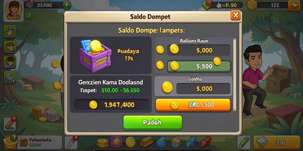 Tampilan antarmuka yang intuitif dan menarik.