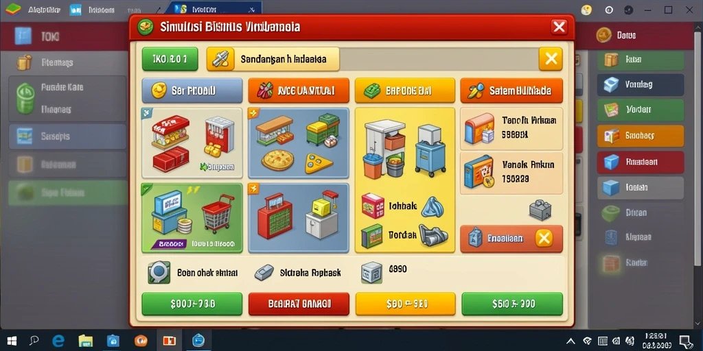 Tampilan antarmuka yang intuitif dan menarik.