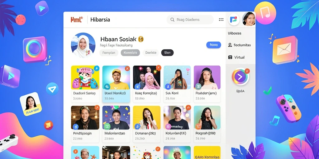 Tampilan antarmuka yang user-friendly dan menarik.