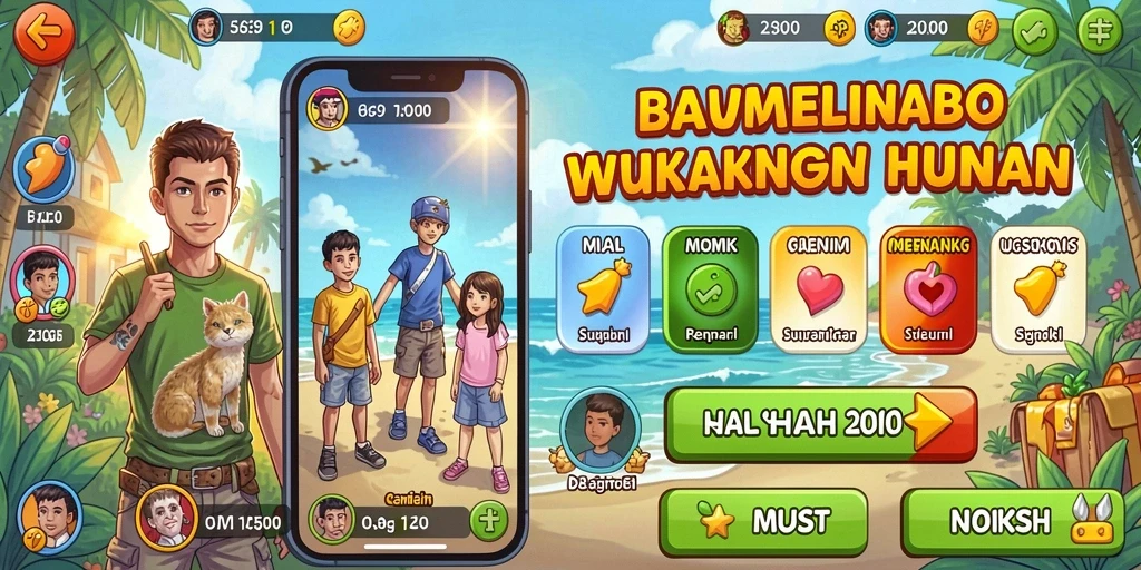 Tampilan antarmuka yang memukau dan interaktif.