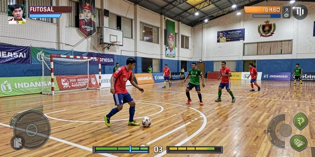 Tangkapan layar pertama menunjukkan tantangan permainan yang menarik.