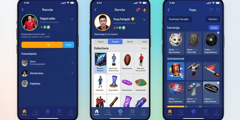Tampilan antarmuka yang menarik dan user-friendly.