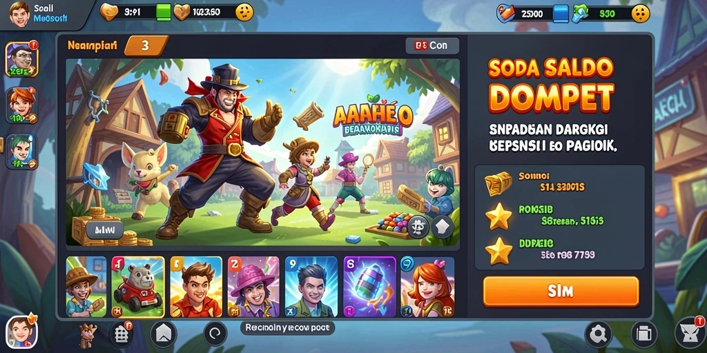 Tampilan utama TENTOTO yang menawan dan informatif.