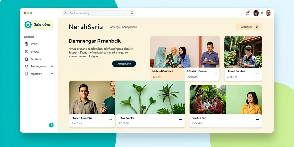 Tampilan antarmuka yang menarik dan mudah digunakan.