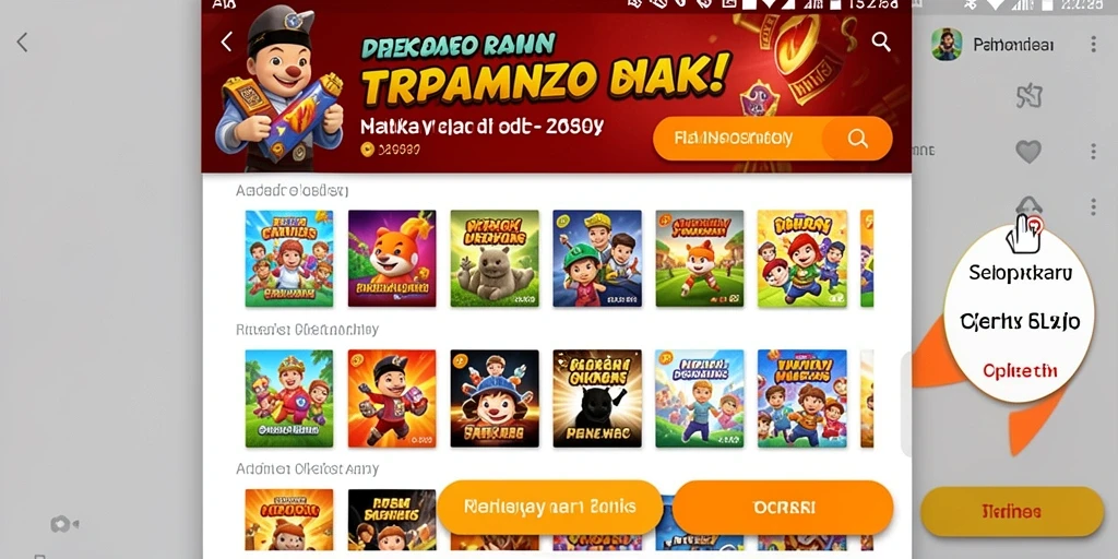 Tampilan antarmuka utama VIP188 yang menarik.
