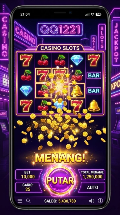 Cuplikan layar menu unduhan qq1221 untuk perangkat Android